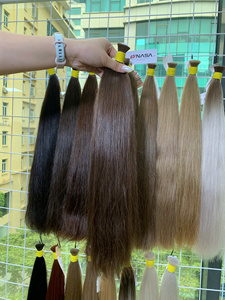 ผมต่อแบบพรีเมียม เวียดนามแท้ น้ำหนัก 300 กรัม ราคาขายส่ง จำนวนมาก มีทุกสี ความยาว 60 ซม. - Product Image 2