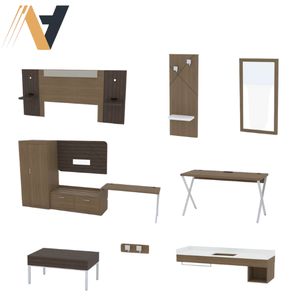 Mobilier moderne de chambre d'hôtel Holiday Inn Design élégant Casegoods Set par Vietnam Professional Furniture Factory OEM - Product Image 2
