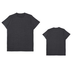 เสื้อยืดคอกลมแขนสั้นผู้ชายแบบเรียบง่าย สวมใส่สบาย ระบายอากาศได้ดี สีพื้น เหมาะสำหรับใส่ทุกวัน - Product Image 1