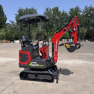 Miniexcavadora pequeña y duradera con motor potente para trabajos de excavación, zanjado, demolición y desarrollo de propiedades - Product Image 5