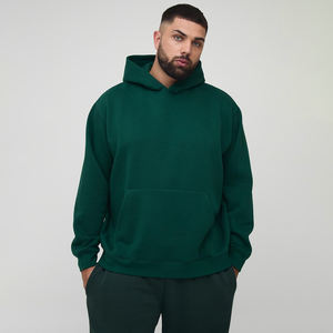 Sweat-shirts personnalisés de haute qualité pour hommes, en coton 100% lourd, brodés, vintage, surdimensionnés, grande taille, streetwear d'automne, écologiques - Product Image 1