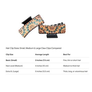 กิ๊บติดผมหนังวัวแท้สำหรับผู้หญิง ประดับดอกไม้สไตล์ตะวันตก ตกแต่งด้วยเทอร์ควอยซ์ งานแฮนด์เมดสุดหรู  เครื่องประดับแฟชั่นสำหรับสุภาพสตรี - Product Image 2