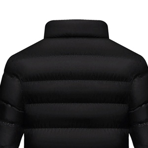 เสื้อแจ็คเก็ตพัฟเฟอร์ผู้ชาย ผลิตในโรงงานปากีสถาน สำหรับฤดูหนาว สวมใส่สบาย คอตั้ง ไซส์ใหญ่ กันน้ำ กันลม มีซิป แบบบอมเบอร์ - Product Image 5