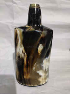 100% Best Quality Ox Horn <b>Bottle</b> <b>Hot</b> Export Viking Drinking <b>Water</b> <b>Bottle</b> for Home Kitchenware and School Use Polished Technique - Product Image 5