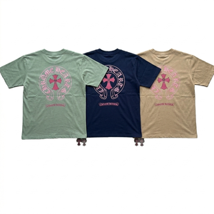 เสื้อยืดคอตตอนพรีเมียมสำหรับผู้ชาย เนื้อผ้านุ่ม ระบายอากาศดี แขนสั้น สวมใส่สบาย รับผลิตแบบ OEM พร้อมสกรีนโลโก้ คุณภาพสูง ขายส่งเสื้อผ้า - Product Image 5