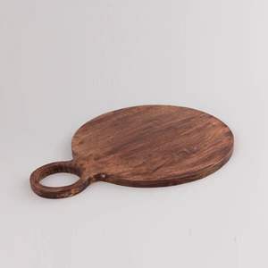 Planche à découper en bois d'acacia avec poignée, épaisseur 1,5 cm, pour une utilisation en cuisine, au meilleur prix - Product Image 6