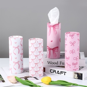 Premium Bamboo Facial <b>Tissue</b> <b>Paper</b> Cylinder Car <b>Tissue</b> Tube Portable Auto <b>Tissue</b> Supplier Manufacturer - Product Image 5