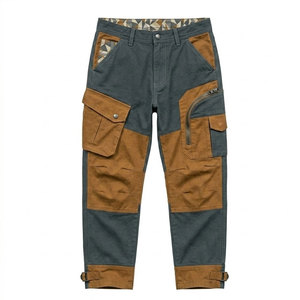 Pantalon cargo pour homme prêt pour la ville, design multi-poches, coupe confortable, idéal pour les tenues décontractées et les activités de plein air - Product Image 1