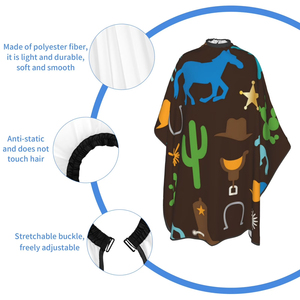 Capa de Barbero para Niños al por Mayor, Diseño de Alta Calidad, Capa de Corte para Salón, Logotipo Personalizado, ODM, Novedad 2026 - Product Image 3