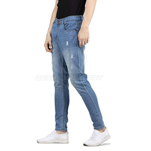Jean décontracté coupe droite pour homme, en toile respirante et légère, taille confortable, idéal pour les voyages et les activités de plein air - Product Image 4
