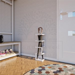ที่วางร่มโลหะทันสมัย: อุปกรณ์จัดระเบียบตกแต่งบ้านและสำนักงาน - Product Image 5