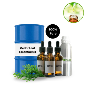 Aceite Esencial de Cedro Aromaaz International 100% Puro Destilado al Vapor, Aroma a Madera para SPA, Masajes, Sauna y Fragancia - Product Image 5