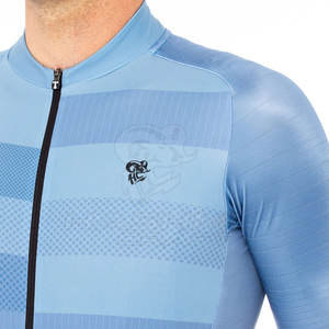 Maillot de Ciclismo de Manga Corta de Ajuste Avanzado para una Mayor Velocidad, con Cintura Elástica y Diseño de Cremallera Oculta Suave - Product Image 6