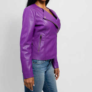 Chaqueta de Cuero para Mujer, Estilo Urbano, Calidad Premium, Chaqueta de Cuero PU, Resistente al Viento, Elegante y Casual - Product Image 2