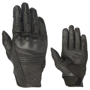 Gants de moto en cuir, gants de cyclisme à doigts entiers, gants de protection des articulations, respirants, pour sports de plein air - Product Image 1
