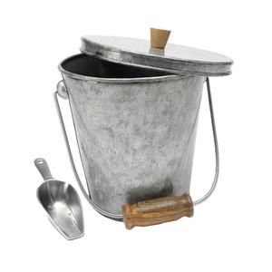 Nouvel Arrivage Seau à Charbon en Fer, Accessoire pour Cheminée et Brasero, Bac à Cendres, Seau à Charbon, Taille, Forme et Couleur Personnalisables - Product Image 5