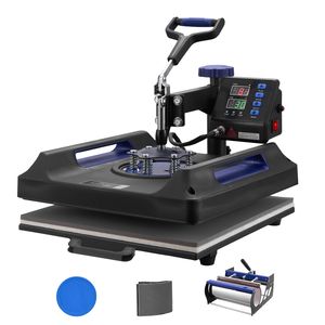 Pressa a Caldo Digitale 15x15 Pollici con Rotazione a 360 Gradi per Trasferimento Termico su Tazze da 30 oz e T-shirt - Product Image 1