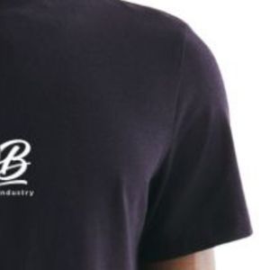 T-shirt pour homme, coupe ajustée, col rond, léger, respirant, mélange de coton, sport, décontracté, avec service OEM ODM personnalisé - Product Image 6