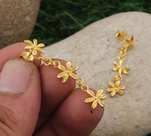 ต่างหูเงินแท้ชุบเงินคุณภาพสูงสำหรับผู้หญิง เครื่องประดับงานแต่งงาน ขายส่ง - Product Image 4