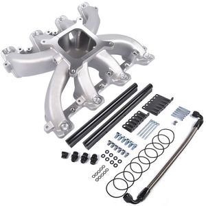 Single Plane EFI Intake Manifold with Fuel Rails Designed for GM Gen III IV LS LS1/LS2/LS6 - Product Image 5