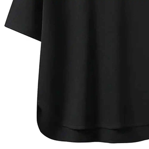 Camiseta Casual de Verano para Hombre 2026, Precio al por Mayor, Último Modelo, Personalizada, de Manga Corta, Color Sólido, Transpirable, Talla Grande - Product Image 4