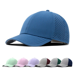 Casquettes de baseball unisexes en maille imperméable pour hommes, broderie de lettres, séchage rapide, respirantes, style vintage, visière sport 2026 - Product Image 1