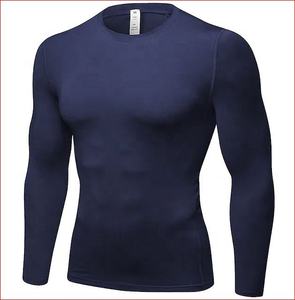 Custom Printed High Quality <b>MMA</b> <b>Rash</b> <b>Guard</b> Long Sleeve Polyester/Spandex - Product Image 3