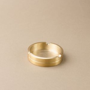 Square Aluminum Desktop Ashtray Minimalist Design - Product Image 3