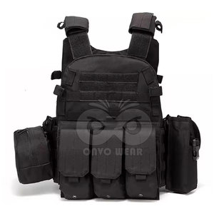 OEM Service <b>Wholesale</b> Tactical Vest Lightweight Sublimation Tactical Vest Solid Color Tactical Vest - Product Image 2