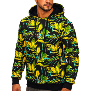 Sweat-shirts pour hommes à coupe classique, 100% polyester, 400 GSM, impression par sublimation, sur mesure, haute qualité, respirant, imperméable, hiver, épais - Product Image 3