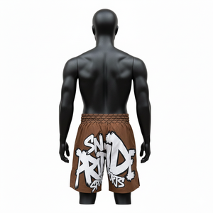 Shorts de combat personnalisés unisexes pour adultes, karaté, MMA, boxe, grappling, Jiu Jitsu, BJJ, impression numérique, durables, séchage rapide, respirants - Product Image 3
