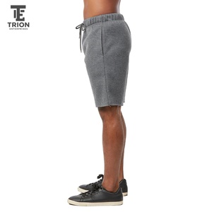 Pantalones Cortos Deportivos de Verano de Primera Calidad, 100% Algodón, Talla Americana, Transpirables, de Secado Rápido, con Bolsillos con Logotipo, Cintura Media, Estilo Bermuda - Product Image 2