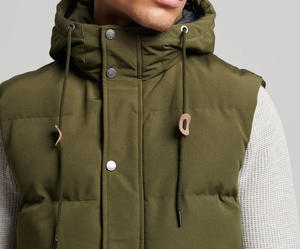 OEM <b>Mens</b> Gillette Jacket Winter Body Warmer Sleeveless Gilet Breathable Windproof Casual Outdoor Fashion <b>Vest</b> Custom Logo - Product Image 2