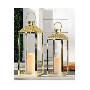 Diseño marroquí para momentos inolvidables. Linterna portavelas vintage más vendida. Linterna colgante de metal para velas. - Product Image 3
