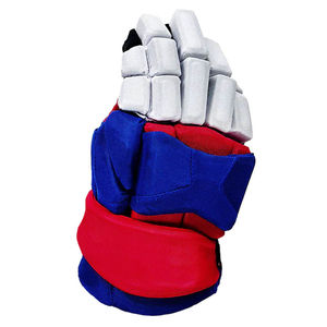 Gants de hockey sur glace confortables, de haute qualité, en tissu doux, utilisables par tous les temps, au design optimal, avec logo et couleur personnalisés. - Product Image 3