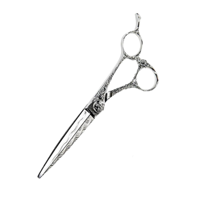 Professional 6 Inch Stainless Steel Lightweight Foldable Barber <b>Thinning</b> Scissors Customized Logo Sharp Edge Hair Hair Dressing - Product Image 1