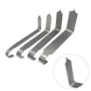 Ensemble de crochets de traction pour plaques vertébrales en acier inoxydable, instrument chirurgical réutilisable pour la chirurgie de la colonne vertébrale animale, 32mm 24mm 19mm 17mm AUSTIN - Product Image 2