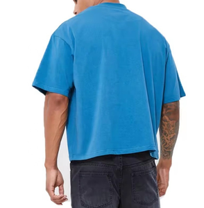 Camiseta de Manga Larga Personalizada al por Mayor, 100% Algodón, Cuello Redondo Vintage para Hombre - Product Image 3