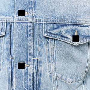 Men's Washed <b>Denim</b> <b>Jacket</b> With Fringe Details Turn-down Collar Regular Fit Casual Style Spring Wear - Product Image 6