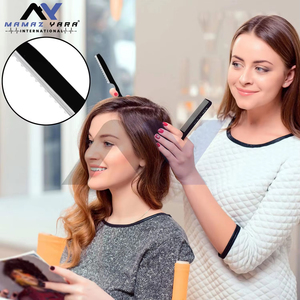 Rasoir professionnel en acier inoxydable noir pour coiffure, rasoir de textureur et d'éclaircissement des cheveux, lame remplaçable, pour la coupe de cheveux - Product Image 6