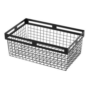 Panier de rangement compact en métal pour serviettes, idéal pour les petites tables à manger, comptoirs de cuisine, restaurants, cafés, hôtels et usage domestique - Product Image 1