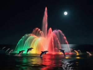 Fontaines musicales personnalisées Artwatershow, fontaines d'eau dansantes - Product Image 2