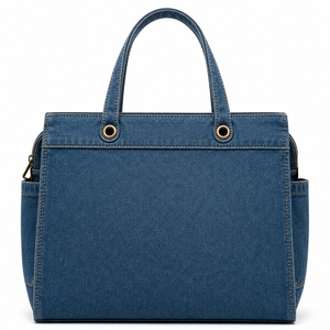 Nuevo Bolso de Hombro de Mezclilla Estilo Coreano Retro para Mujer, de Gran Capacidad, con Diseño de Organizador con Múltiples Bolsillos, Nuevo Bolso Tote de Mezclilla - Product Image 4