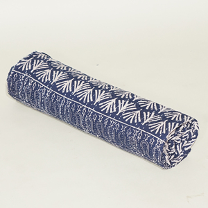 Blue Floral Printed Reversible Organic Washable <b>Quilt</b> Voile Fabric Woven <b>Bedding</b> Cloth Roll for <b>Bedding</b> Curtain & Home Use - Product Image 3