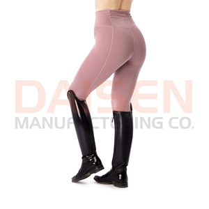 Women Equestrian Performance Leggings Silicone Grip Riding Tights Breathable Stretch Activewear Fit - Product Image 2
