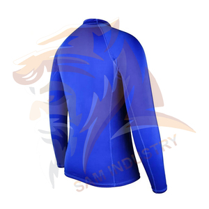 Rashguard pour homme, confortable et respirant, couleur unie, à prix avantageux, taille, couleur et logo personnalisables. - Product Image 4