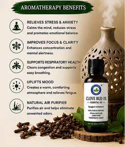 Pure 1 KG Clove Bud Essential Oil Natural Syzygium Aromaticum Steam Distilled Oil for Cosmetic & Skincare Formulation From India - Product Image 4