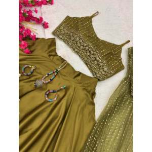 Designer 2XL Party Wear Suit <b>Set</b> with <b>Embroidery</b> Sequence Work Elegant and Stylish - Product Image 3