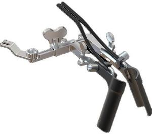 ชุดเครื่องดึงกระดูกสันหลังแหล่งกำเนิดแสงไฟเบอร์ออปติกมาตรฐานเยอรมัน shuja surgico - Product Image 1