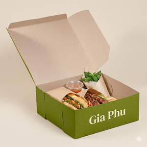Conteneur alimentaire réutilisable en carton ondulé de haute qualité du Vietnam, épaisseur personnalisable, taille ajustable, design de logo, matériau recyclable - Product Image 4